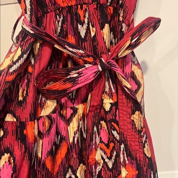 Colorful Geometric Midi Dress - Picture 3 of 5